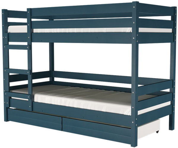 Фото Кровать 2-х ярусная Джуниор (СМ 90х200) с основаниями под матрасы от производителя Браво-мебель в Геленджике по цене 32&nbsp;710 ₽