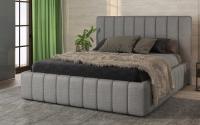 Кровать двуспальная Scarlett (СМ 180х200) без основания в интернет магазине Планета Комфорта Фото krovati-s-myagkoy-spinkoy кровать двуспальная scarlett (см 180х200) без основания производитель Корона