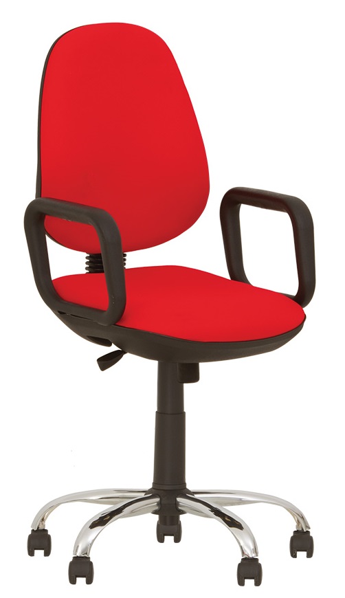 Фото Кресло для персонала Комфорт (Comfort) GTP active 1 (хром RU) от производителя Новый стиль в Геленджике по цене 8 460 ₽