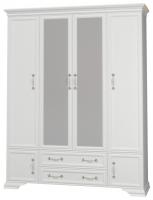 Шкаф 2 зеркала четырехдверный