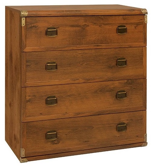 Фото Комод Индиана JKOM4S/80 от производителя Black Red White (БРВ) в Геленджике по цене 20 080 ₽