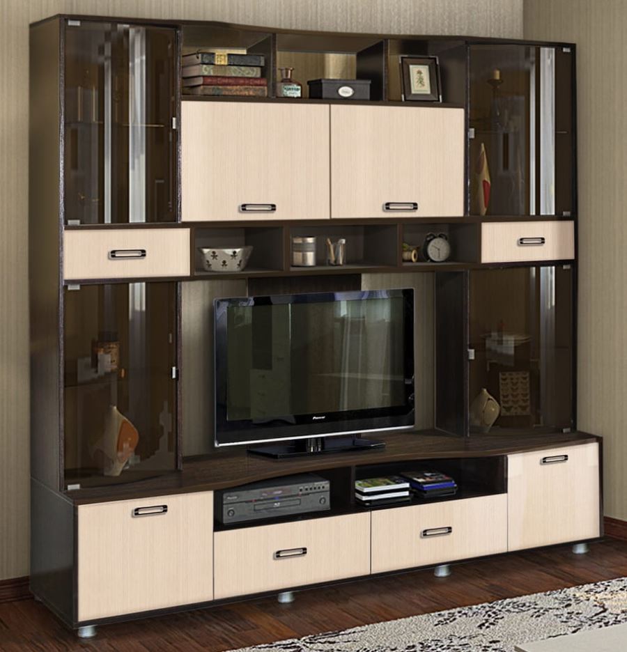 Фото Гостиная Аллегро вар.№4 ЛДСП от производителя Диал в Геленджике по цене 21 710 ₽