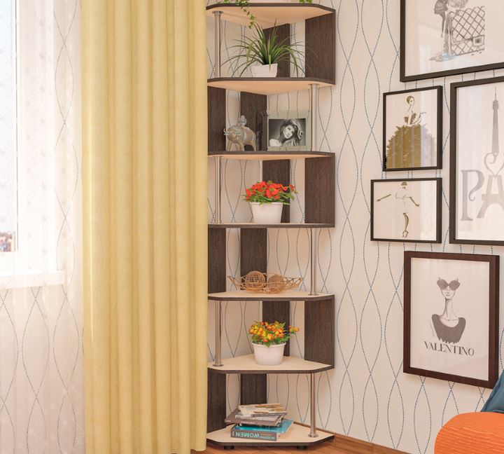 Фото Стеллаж угловой СПУ-3  от производителя Пирамида в Геленджике по цене 4&nbsp;800 ₽