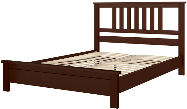 Фото Кровать двуспальная Лаура (СМ 160х200) без основания с универсальными царгами от производителя Браво-мебель в Геленджике по цене 19 590 ₽