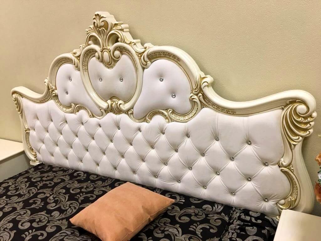 Фото Кровать двуспальная Лорена (СМ 180х200) с основанием от производителя Слониммебель в Геленджике по цене 62 430 ₽