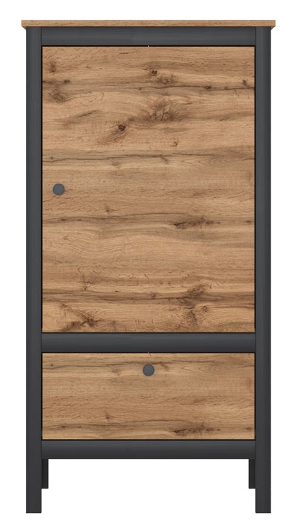 Фото Шкаф Loft REG1D1S/60 от производителя Black Red White (БРВ) в Геленджике по цене 12 940 ₽