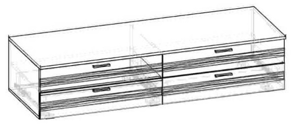 Фото Тумба ТВ Лотос ТБ-815 от производителя Сантан в Геленджике по цене 6 490 ₽