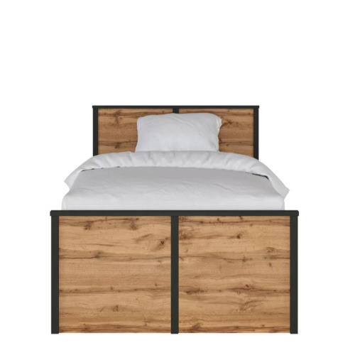 Фото Кровать односпальная Loft LOZ120x200 (СМ 120х200) с основанием от производителя Black Red White (БРВ) в Геленджике по цене 15 910 ₽