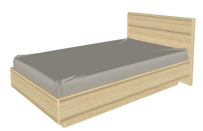 Фото Кровать двуспальная Карина КР-1002 (СМ 140х200) с подъемным механизмом от производителя Лером в Геленджике по цене 37&nbsp;480 ₽