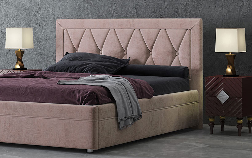 Фото Кровать двуспальная Jessica 3 (СМ 160х200) без основания от производителя Корона в Геленджике по цене 36 720 ₽