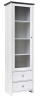 Фото Шкаф-витрина Порто REG1W2S от производителя Black Red White (БРВ) в Геленджике по цене 19&nbsp;490 ₽
