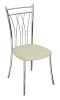 Стул Премьер  ( Обивка стула:кожзам , хром, бежевый 276 (ТриЯ) )