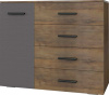 Фото Комод комбинированный Куба (без приставки) от производителя Браво-мебель в Геленджике по цене 14&nbsp;520 ₽