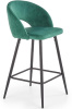 Стул барный Halmar H-96 ( Обивка стула:ткань, порошковое покрытие, темно-зеленый  (Halmar ) )