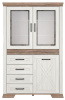 Фото Шкаф Marselle REG2W1D4S от производителя Black Red White (БРВ) в Геленджике по цене 46&nbsp;690 ₽