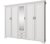Фото Шкаф 5DG2SZ Тиффани (Tiffany) (259) пятидверный от производителя Анрэкс в Геленджике по цене 108&nbsp;200 ₽