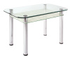 Фото Стол обеденный 3.4 с полкой  от производителя Мебель из стекла в Геленджике по цене 8&nbsp;940 ₽